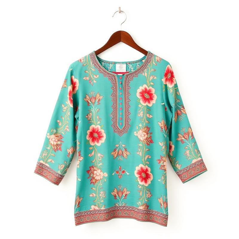 Women's Printed Kurti Top